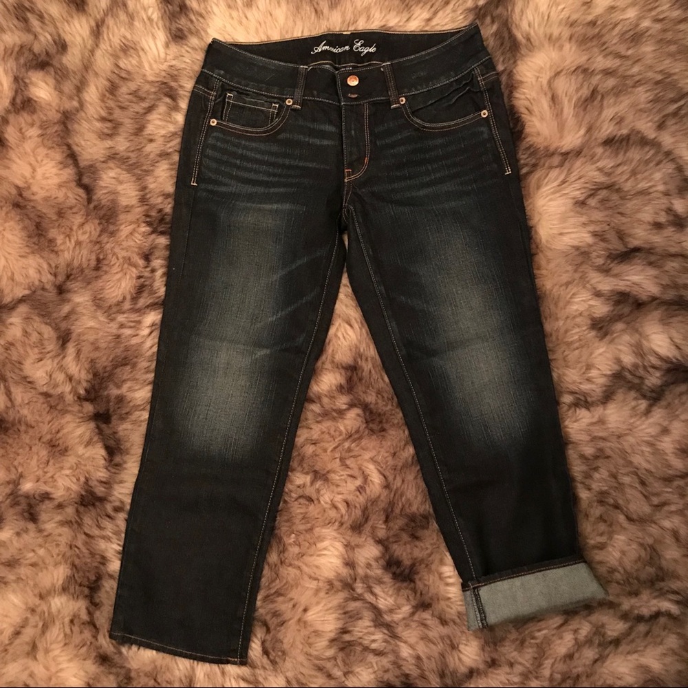 American Eagle Artist Crop Jeans